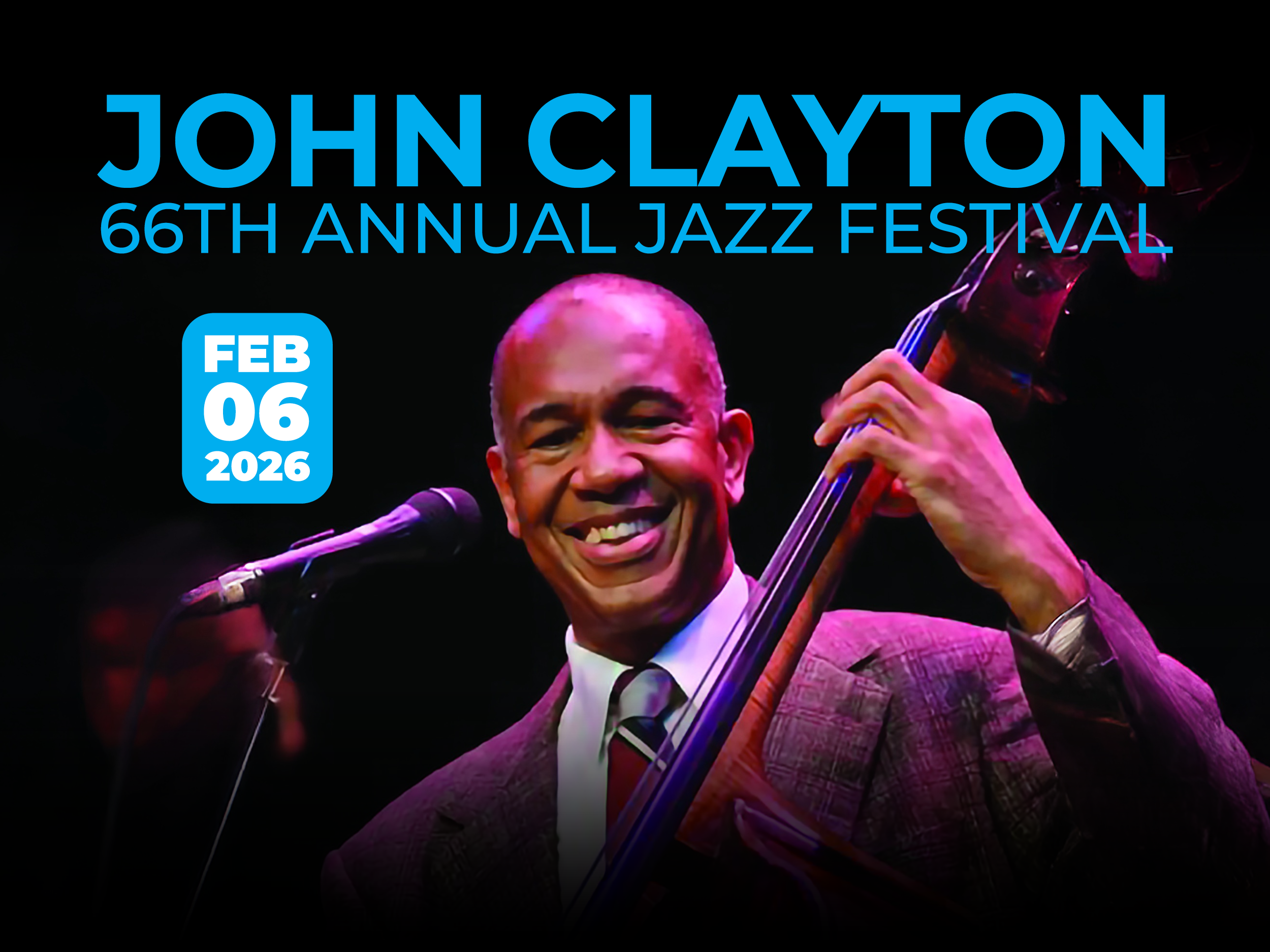 John Clayton at the 66th Annual Jazz Festival
