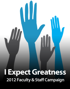 I expect Greatness, Faculty/Staff Campaign