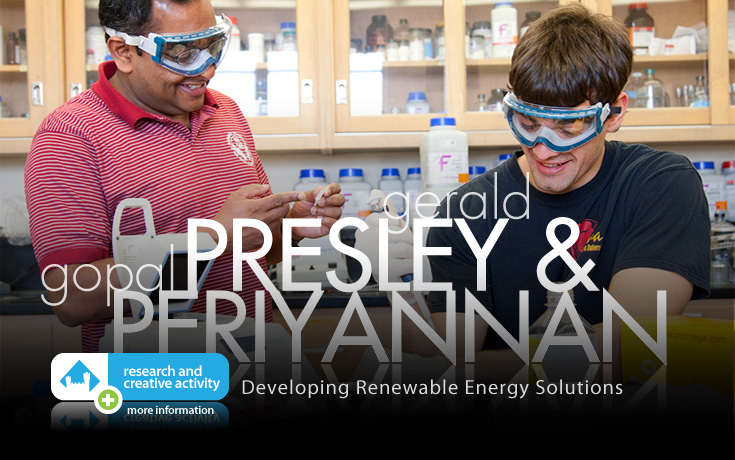 Gerald Presley & Gopal Periyannan -- Developing Renewable Energy Solutions
