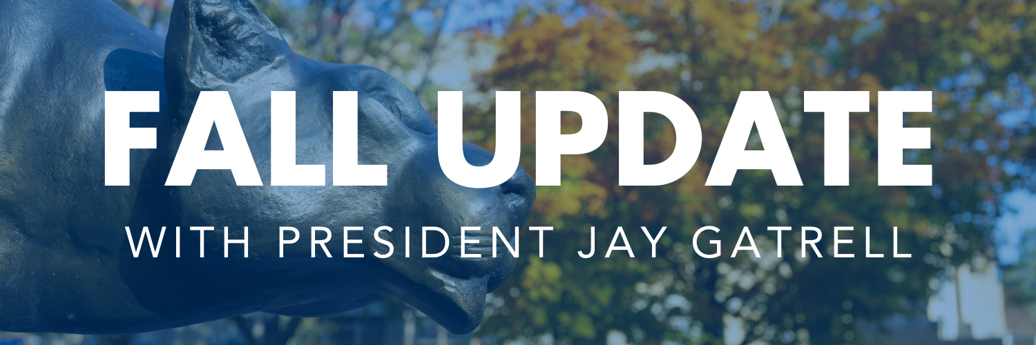 Fall Update with President Jay Gatrell Calendar Eastern Illinois
