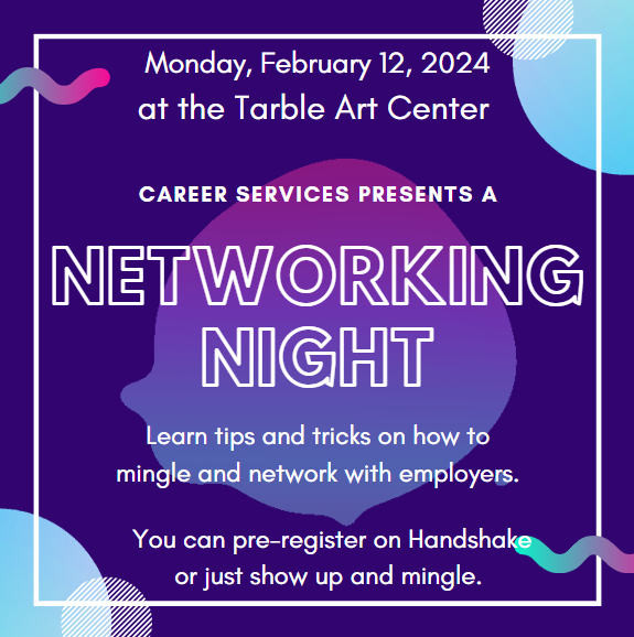 Spring 2024 Networking Night Calendar Eastern Illinois University