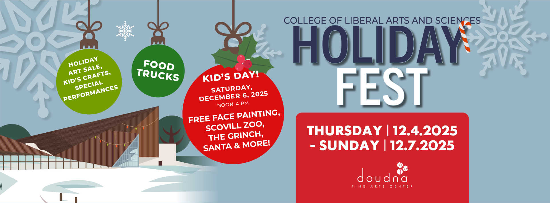 EIU Doudna Fine Arts Center Holiday Fest EIU Doudna Fine Arts Center Holiday Fest