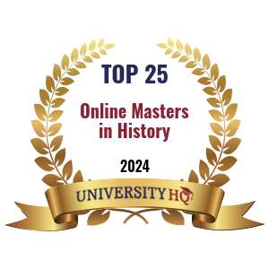 Top 25 Online Masters in History