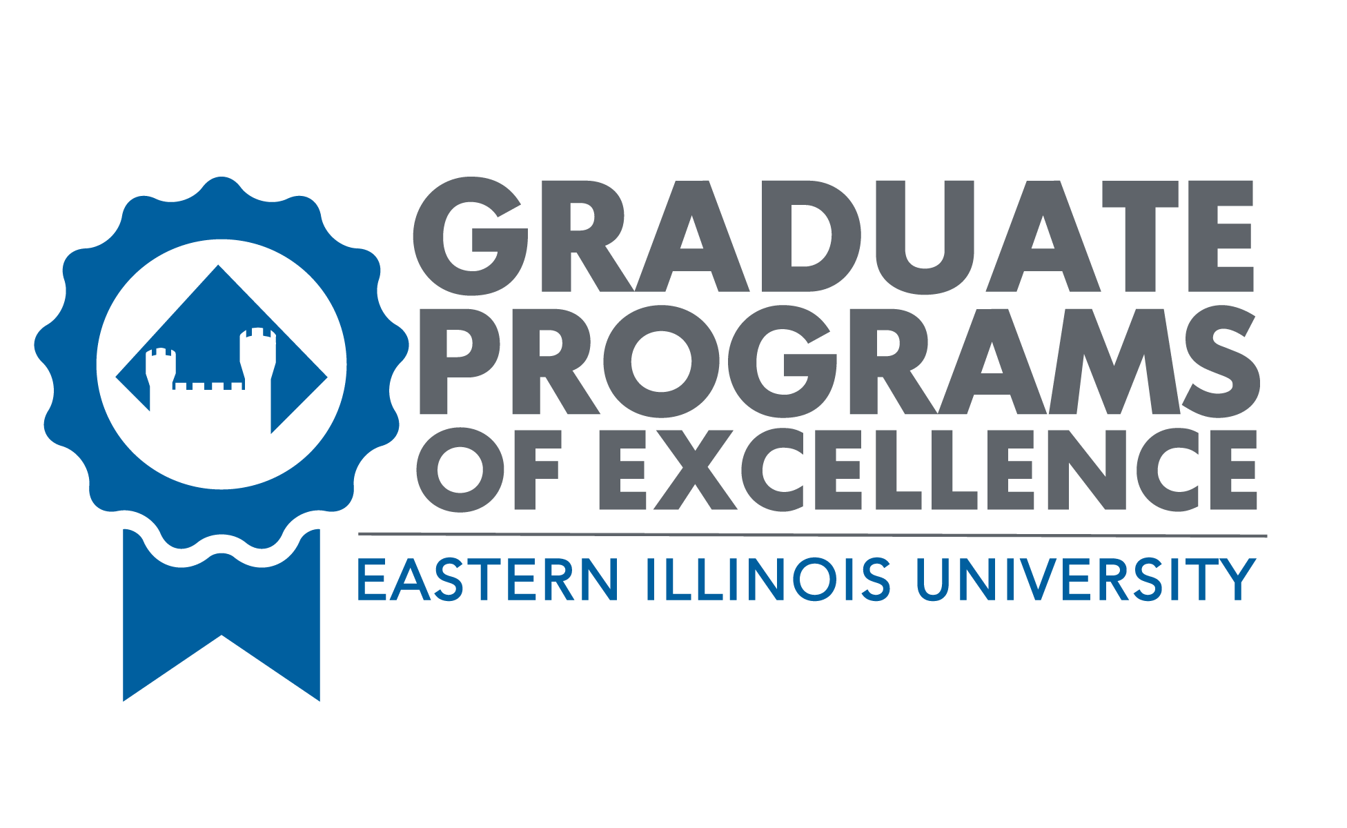 image of award ribbon with Graduate Program of Excellence beside it